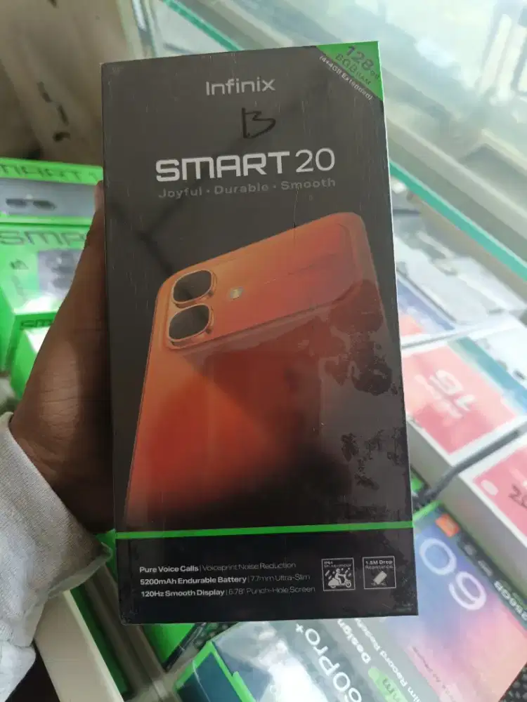 new infinix smart 20 4/128 garansi resmi