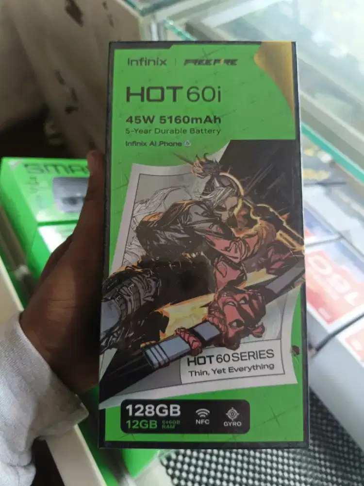 new infinix hot 60i 6/128 garamsinresmi