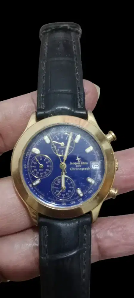 Jam tangan JACQUES EDHO ORIGINAL SECOND