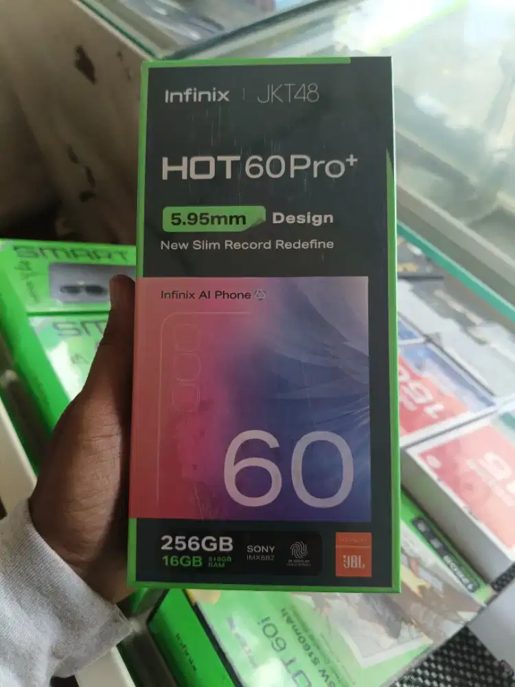 new infinix hot 60pro plus 8/256 garansi resmi