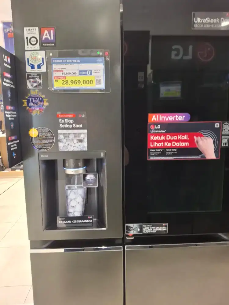 LG KULKAS 2 PINTU