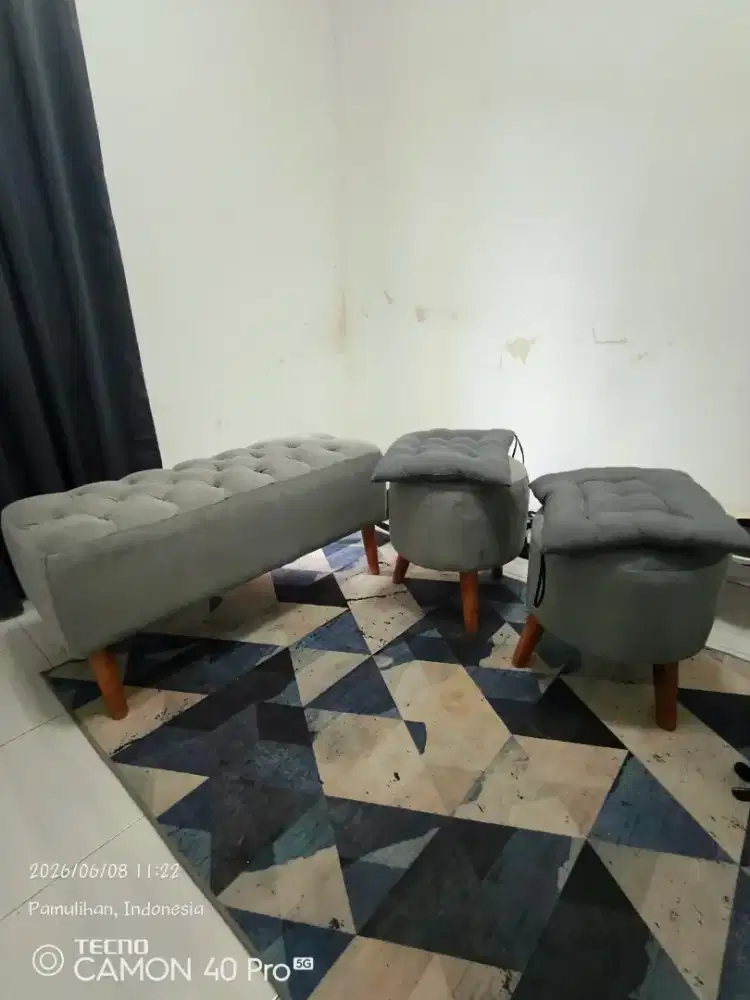 Kurs Sofa Bench & Stool
