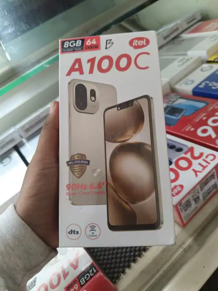 new itel a100c 3+5/64 garansi resmi