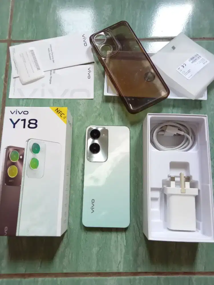 Hp Vivo Y18 NFC Ram 4+4/64GB Fullset