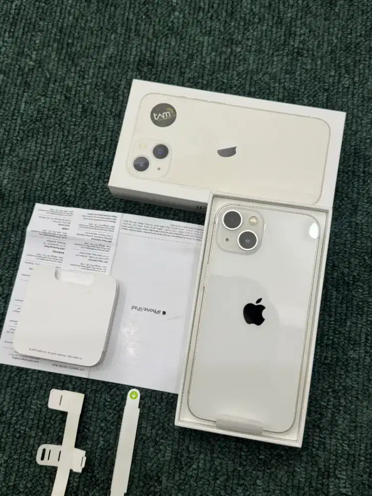 Iphone 13 128gb starlight resmi ibox