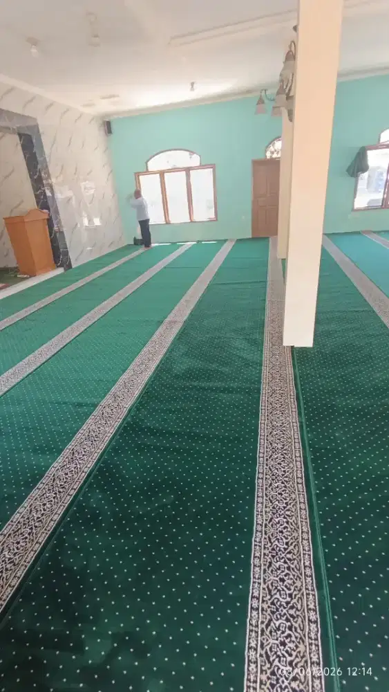 JUAL: KARPET MASJID LOKAL TEBAL DAN NYAMAN HARGA GROSIR
