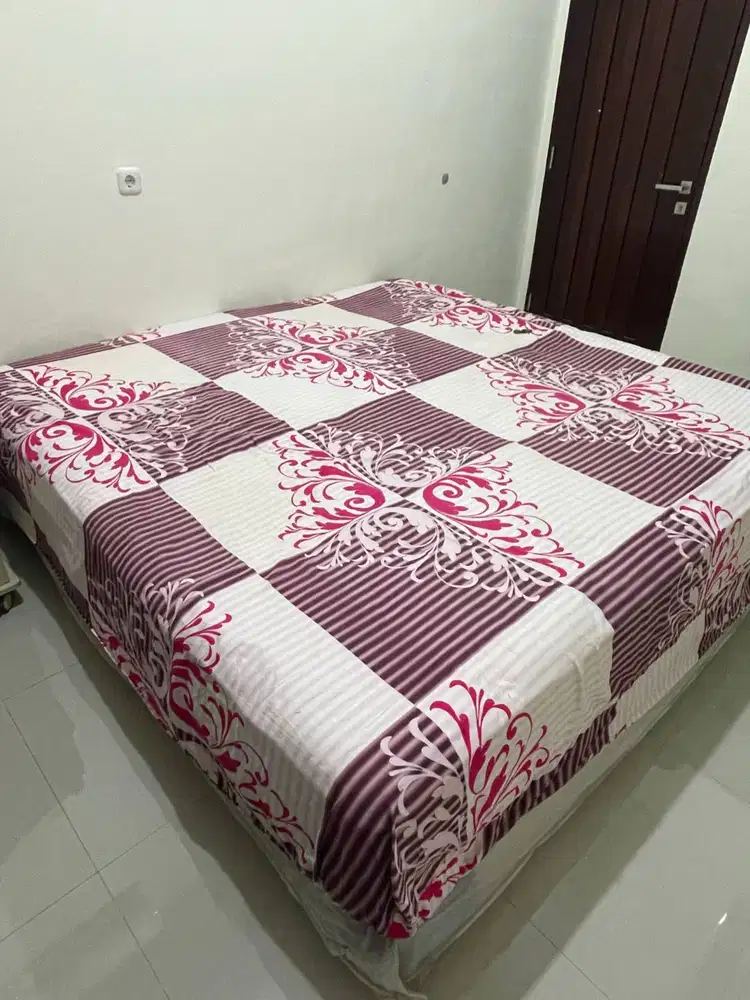 Kasur Spring Air & Dipan Bawah 200x200x30
