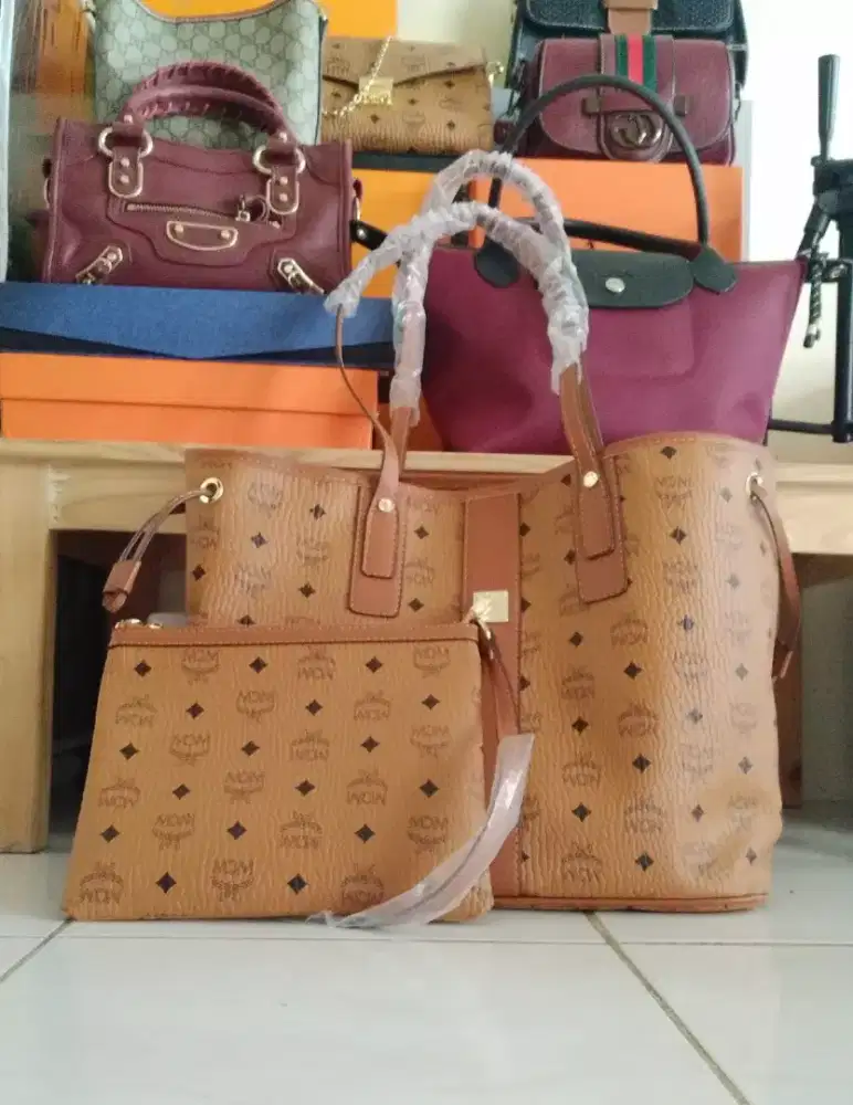 Totebags mcmm brown 
totebags uk 34x30vm