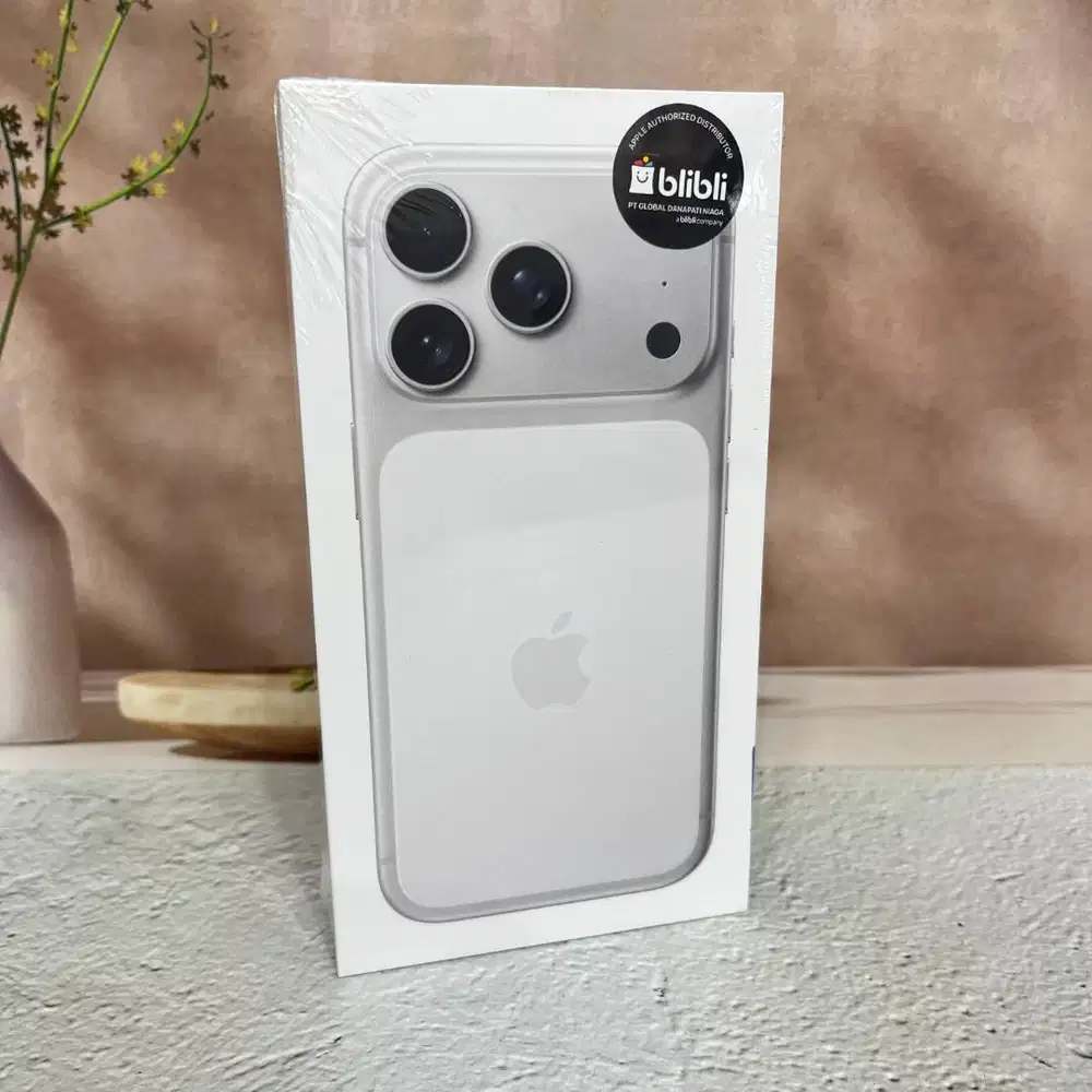 BARU iPhone 17 Pro 256GB Silver Garansi resmi Indonesia NEW BNIB
