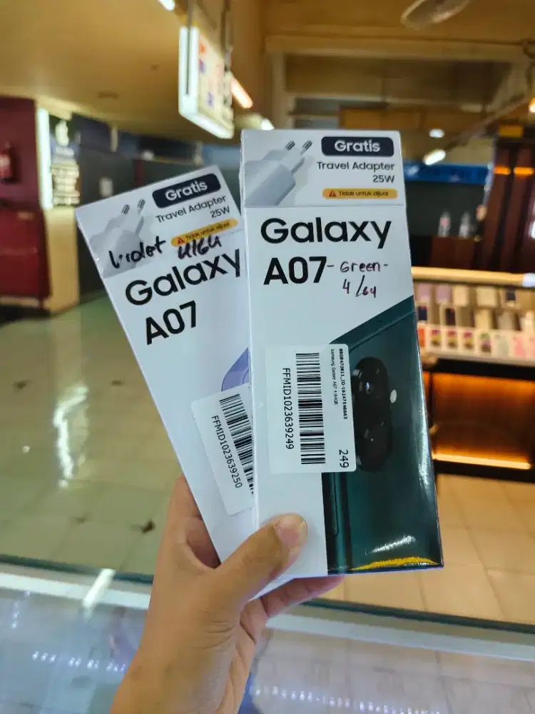 PROMO SAMSUNG GALAXY A07 4/64, 4/128 NEW RESMI