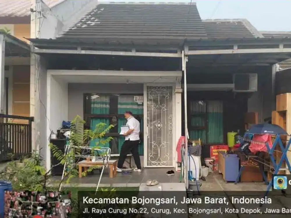 dijual rumah murah harga dibawah pasaran di perumahan taman bojongsari, kel. curug, kec. bojongsari, kota depok
