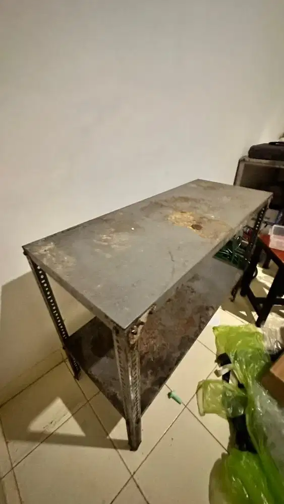 Meja stainless meja jualan