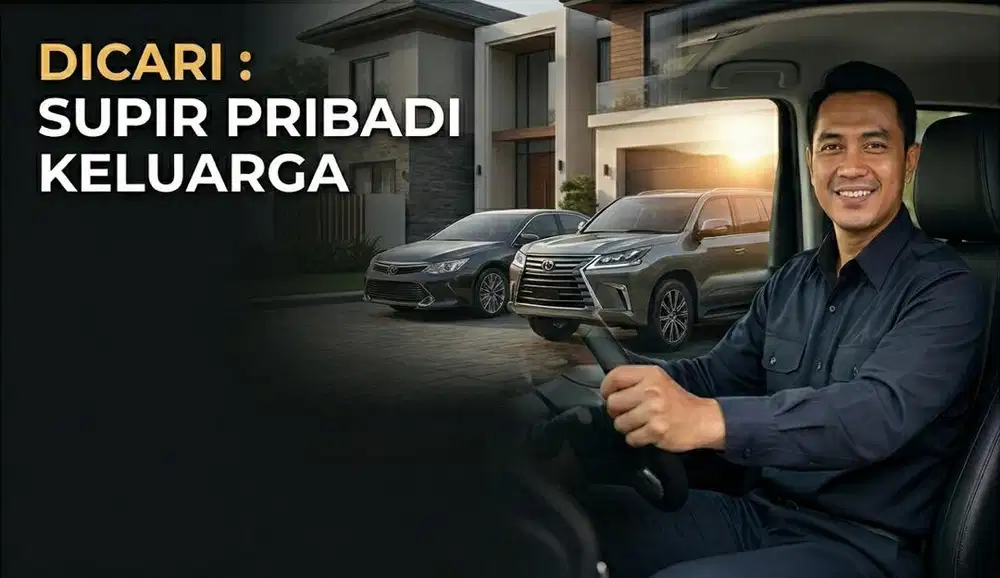 Lowongan Supir Pribadi Keluarga
