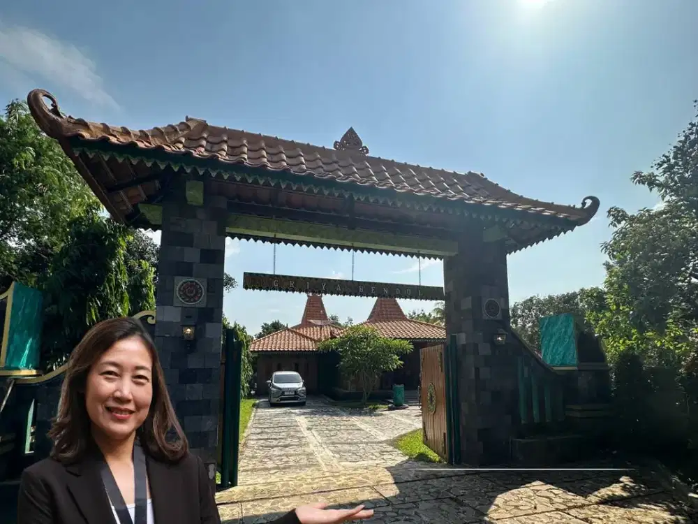 Rumah Kebun Dilengkapi Pondopo di Bendul Purwakarta Jawa Barat