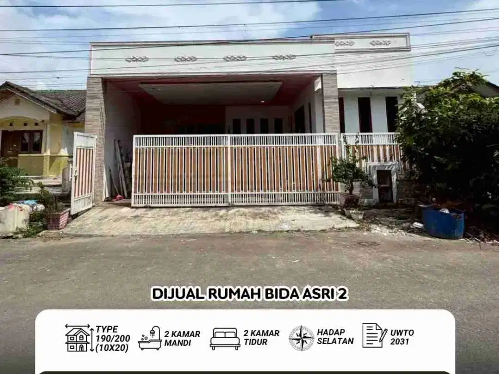 Dijual Rumah Bida asri 2 batam center