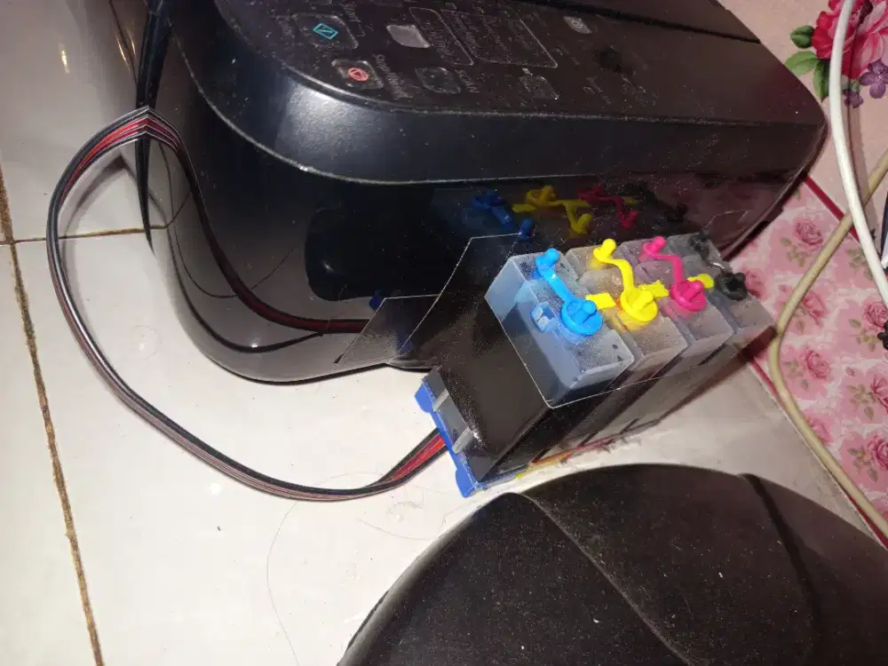 printe canon mp287 ,catrig baru dan inpus baru