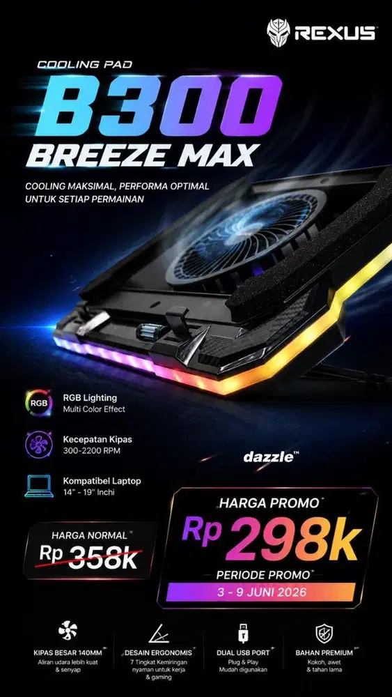 Coolingpad rexus Breeze B300