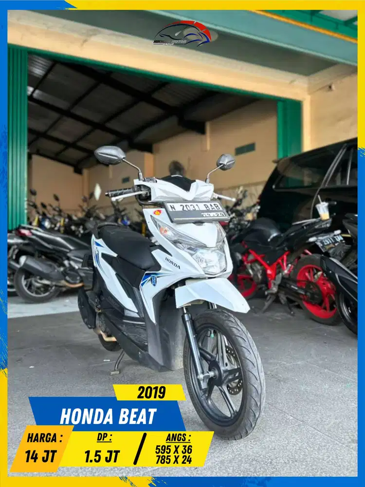 HONDA BEAT 2019 SIAP ANGKUT MASZEHH HIKMAH MOTOR KEPUH