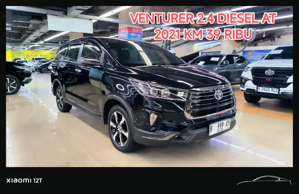 KM 39 ribu TOYOTA INNOVA VENTURER 2.4 DIESEL AT 2021 ISTIMEWA