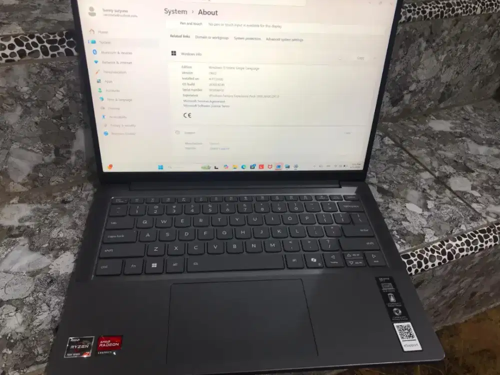 Lenovo Ideapad slim 3 14ARP10 RYZEN7