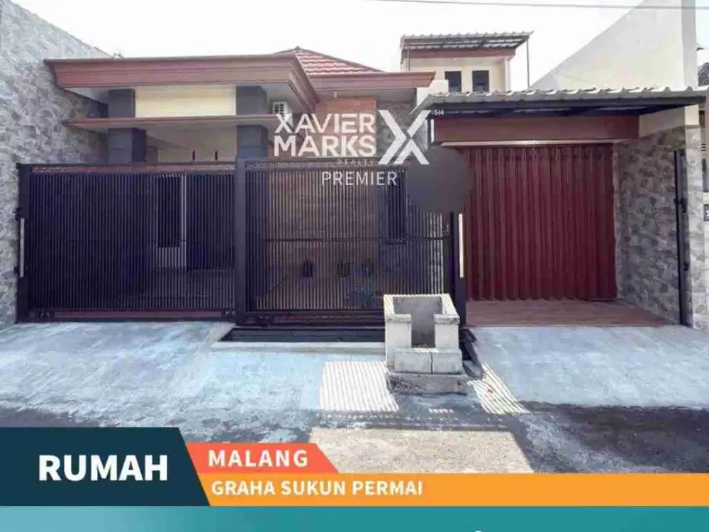 Disewakan Rumah Siap Huni Baru Renovasi Area Sukun Permai, Sukun Malang