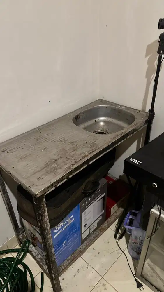 Meja westafel portable