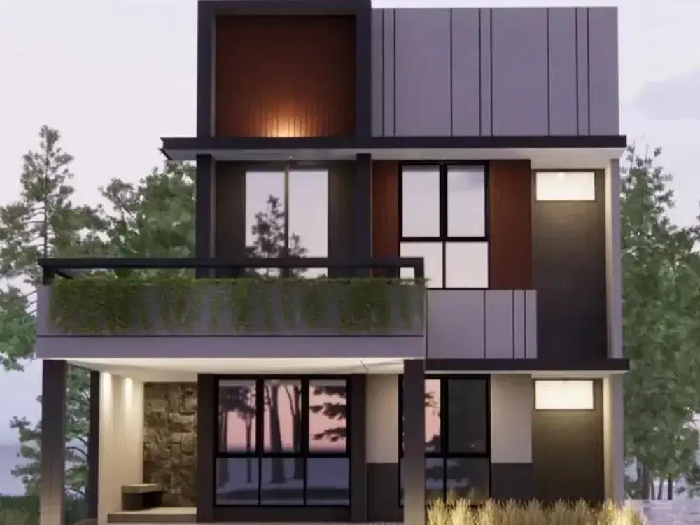 Dijual Rumah Baru 2 Lantai Bangunan Mandiri - Venetian The Green, BSD