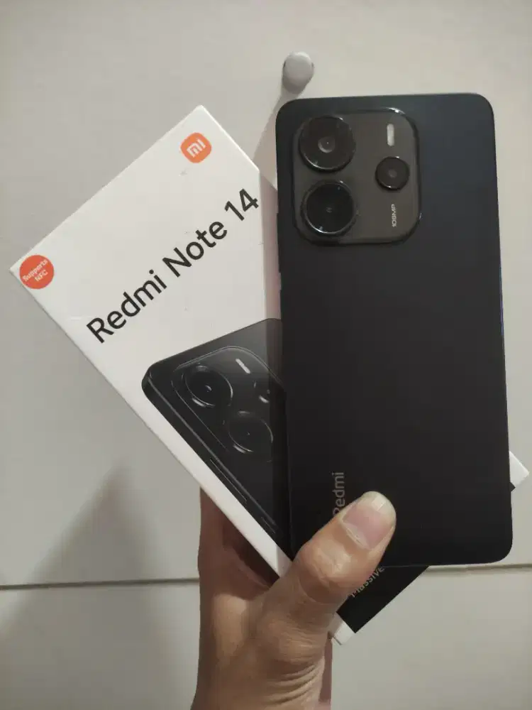 Redmi Note 14 8/128gb Lengkap mulus no minus