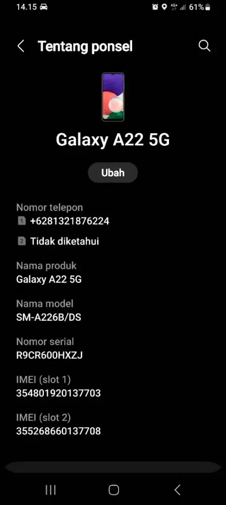 Samsung A22 5G / samsung A22 5G 6/128