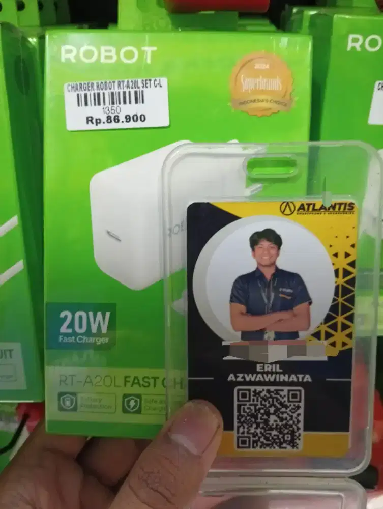 CHARGER ROBOT RT-A20L SET C-L l ATLANTIS DAHSYAT
