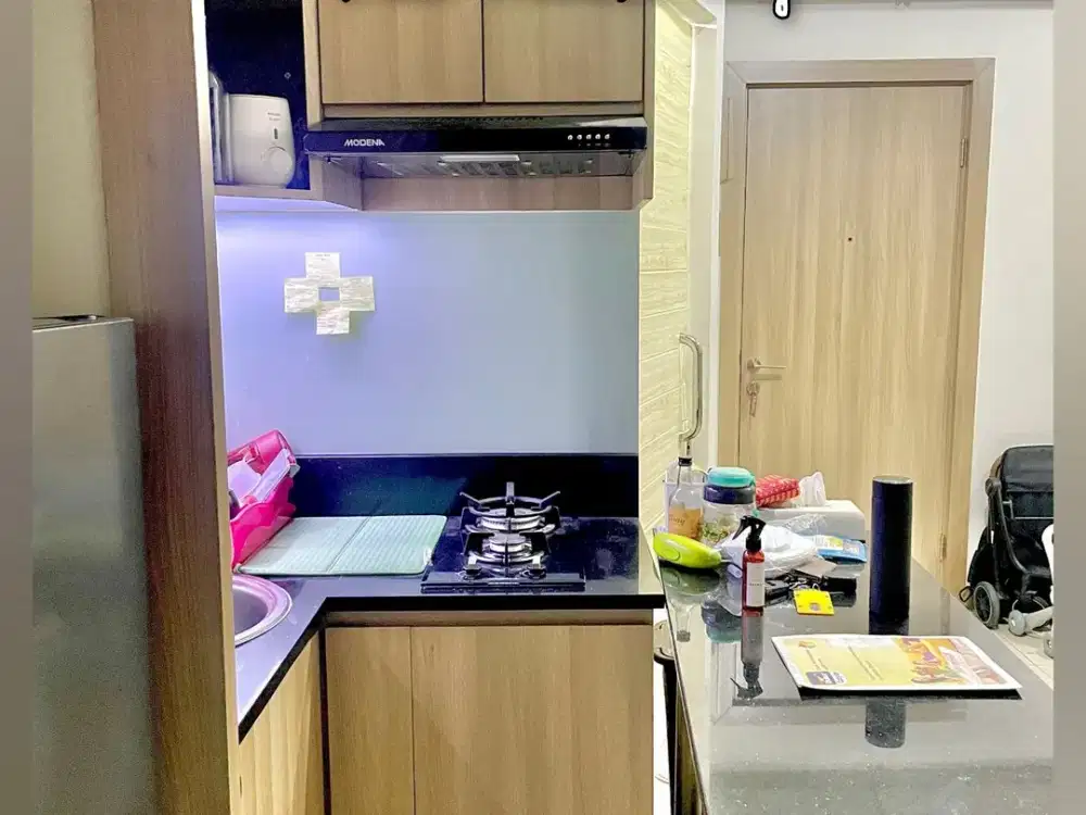 Jarang Ada, Tower Mall Nerine 2Br Furnish Lt.Rendah, Jual Rugi Green Pramuka City