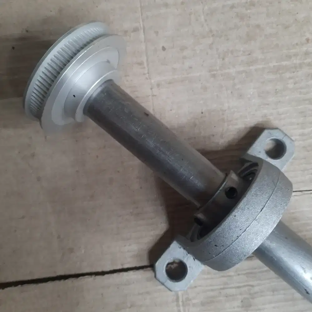 As Besi Padat 20mm Pillow Block Pulley Cnc Laser Puli 2mm