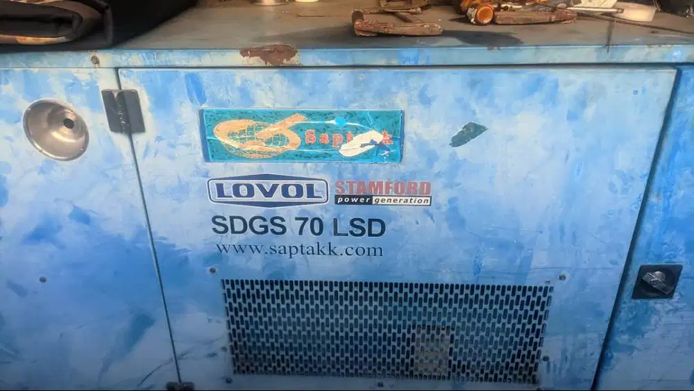 GENSET SECOND DIJUAL MURAH