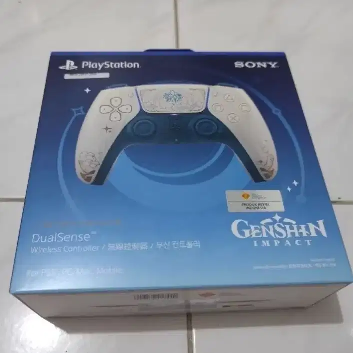 Stick PS 5 DualSense Limited edition Genshin Impact Sony Indo