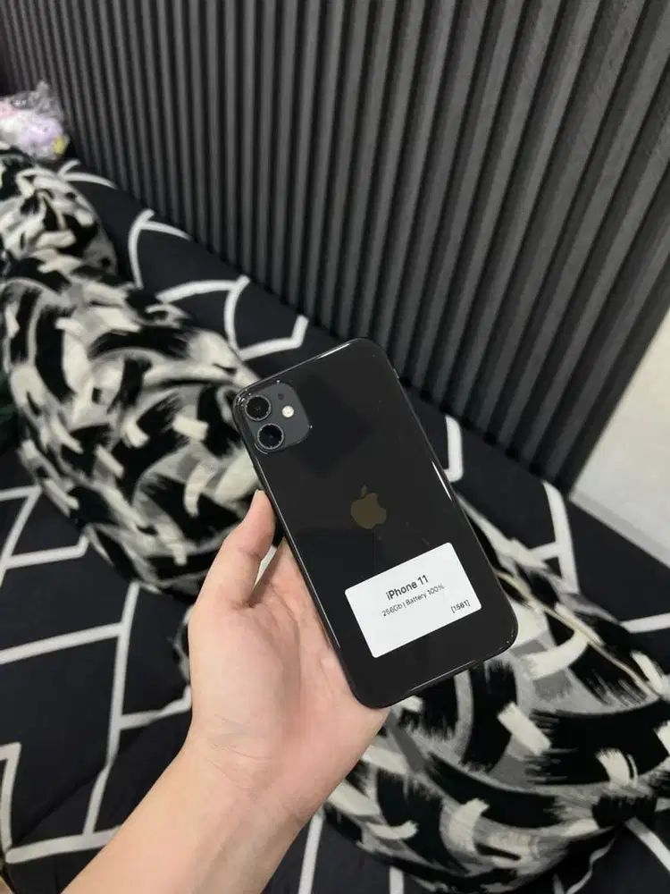 iphone 11 basic 256gb inter bh 100% (gantian ori)