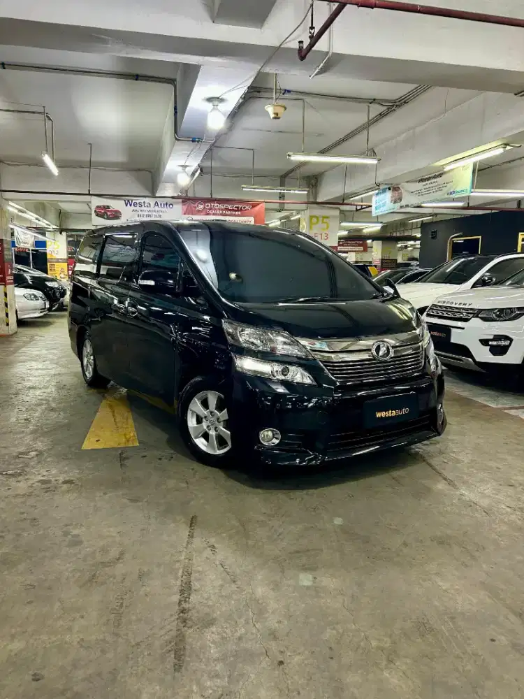 KM 78rb Toyota Vellfire 2.4 X CBU AT 2014 nik 2013 Antik