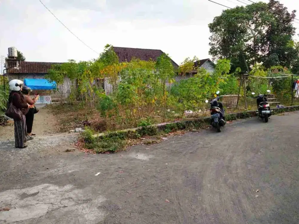 JUAL LAHAN PEKARANGAN DEKAT PASAR JANGKANG NGEMPLAK