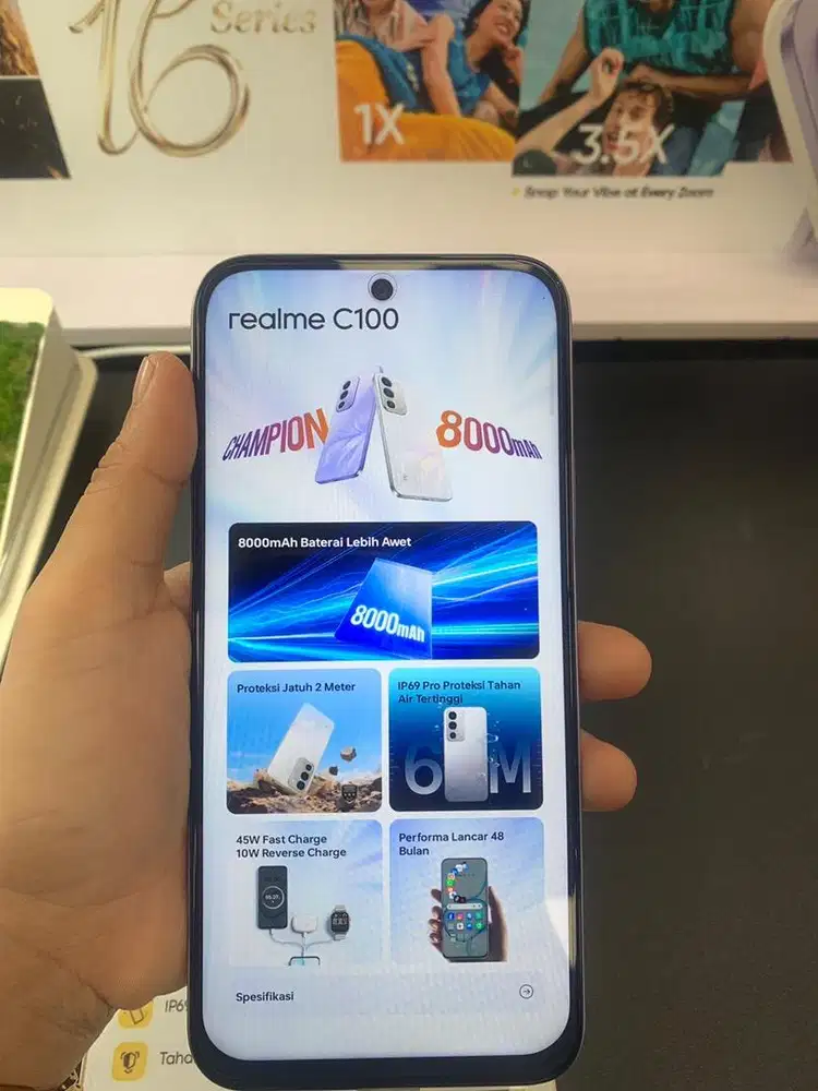 Promo cicilan hp realme C100