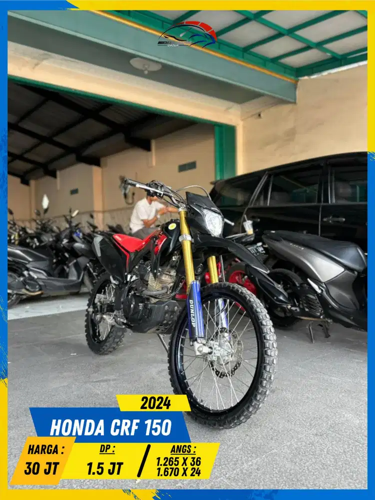 HONDA CRF 150 2024 MANTAP POLL BOLOH HIKMAH MOTOR KEPUH MALANG