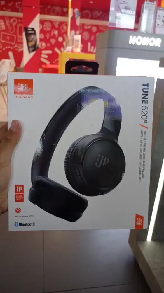 JBL TUNE 520 BT NEW SEGEL ORIGINAL GARANSI RESMI