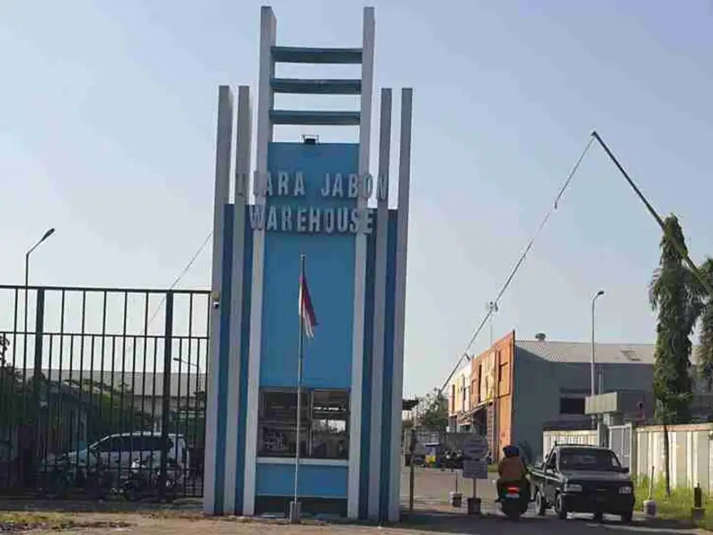 dijual cepat gudang tambak sawah