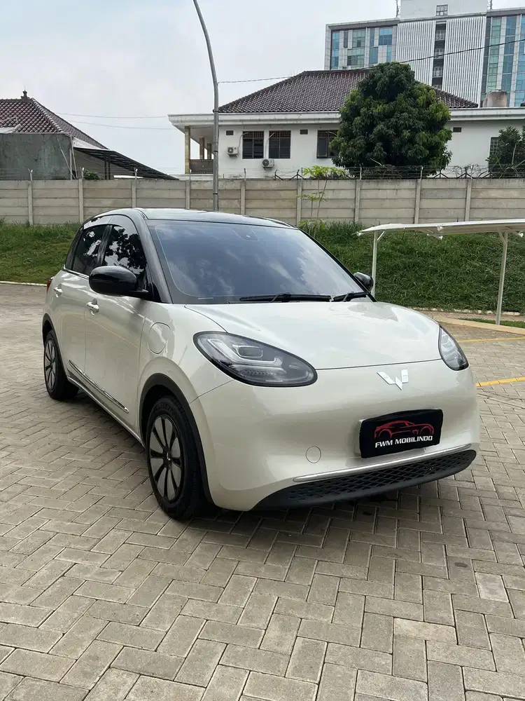 Wuling binguo EV premium range 2024 warna favorit coklat milktea