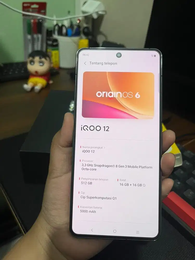 For sale HP IQOO 16/512GB Fullset