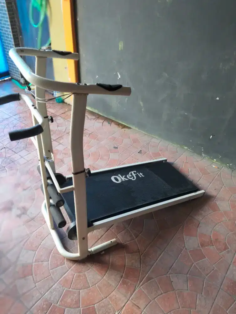 Treadmill manual Alat olahraga fitnes lari