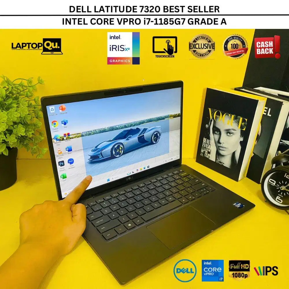 DELL LATITUDE 7320 i7-1185G7 RAM 16GB/SSD 256GB/FHD IPS/TOUCHSCREEN