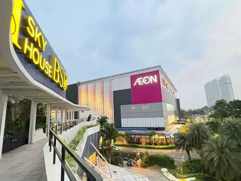 INVESTASI TERBAIK 2026: 2BR SAMPING AEON BSD HARGA PERDANA! CASH DICICIL 36X BUNGA 0%