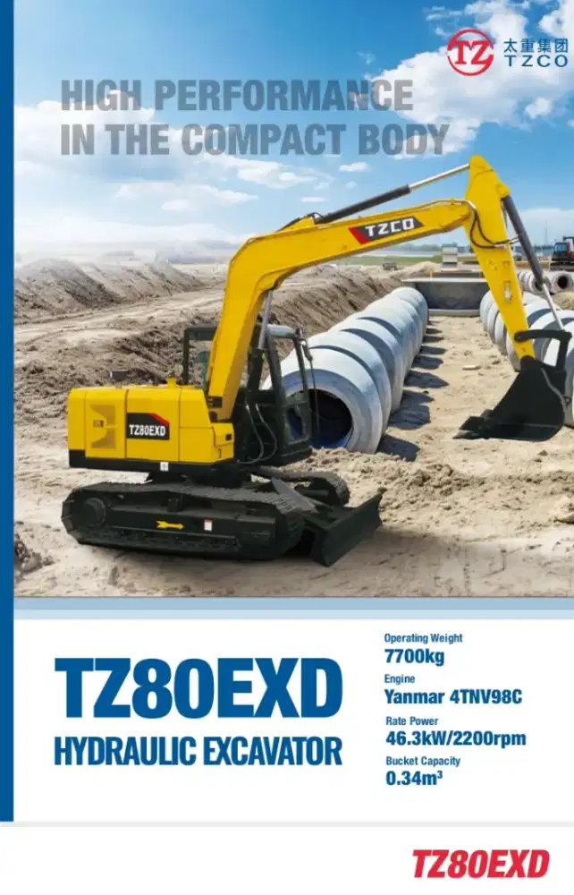 Excavator TZCO8OEXD
