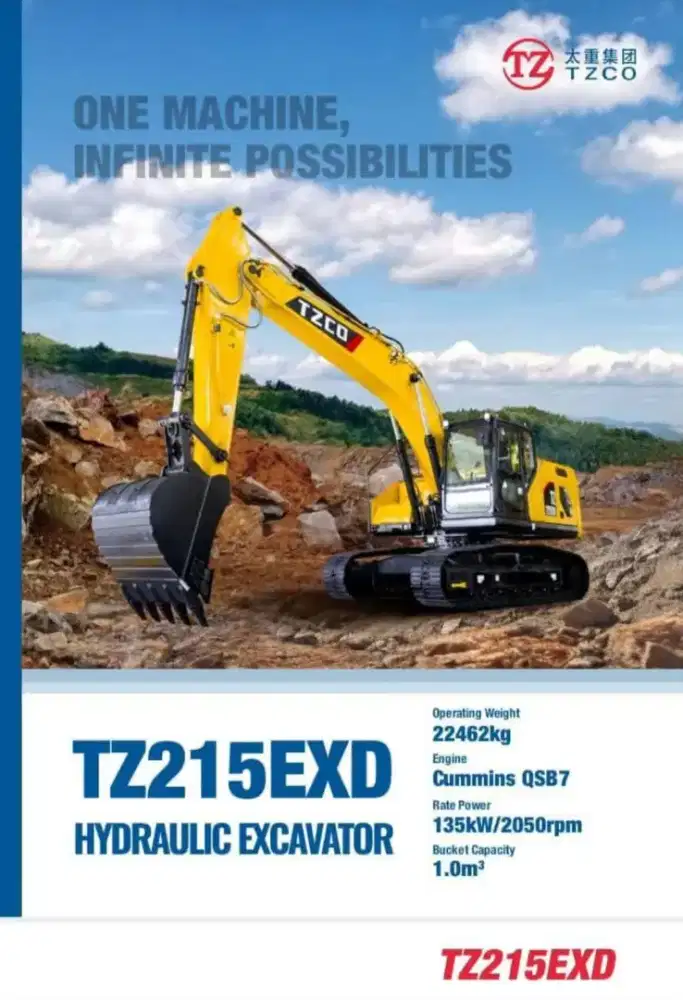 Excavator TZ215EXD