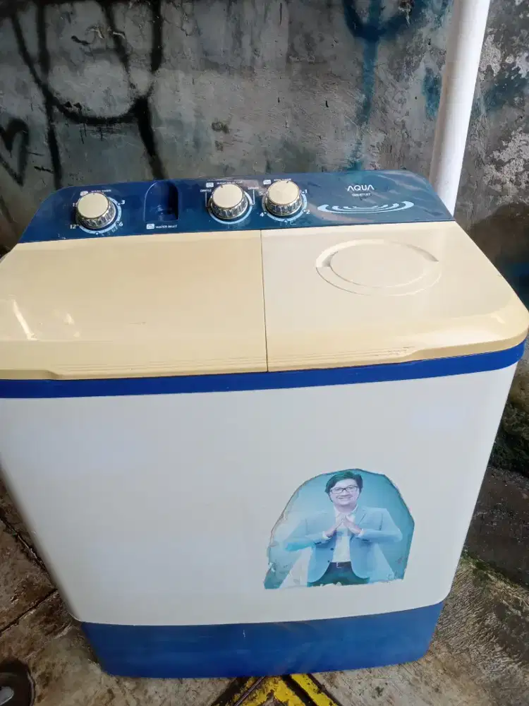 Jual mesin cuci 2 tabung normal semua