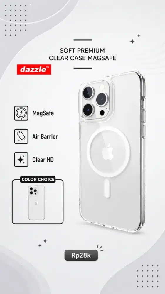 Soft Premium Clear Case Magsafe